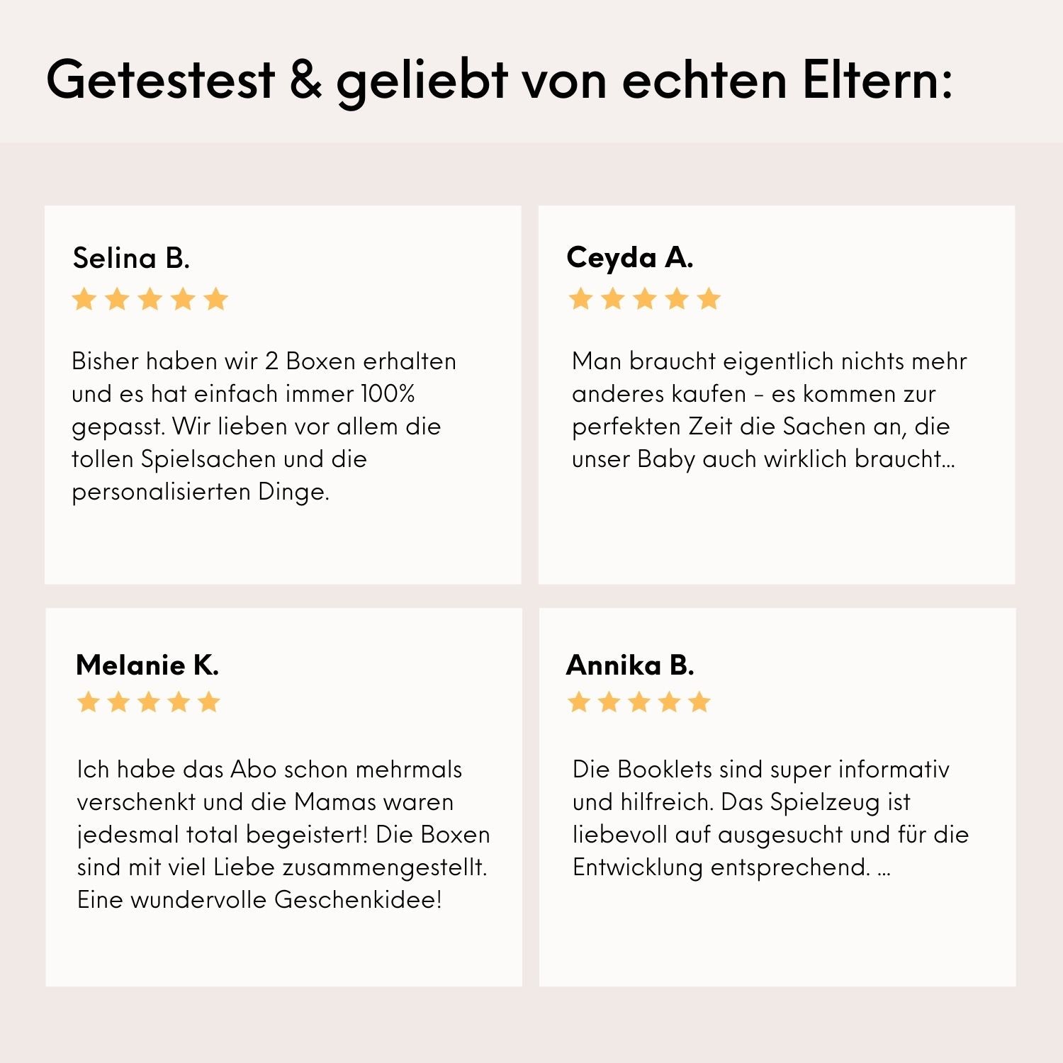 WELCOME BOX: 0-2 MONATE