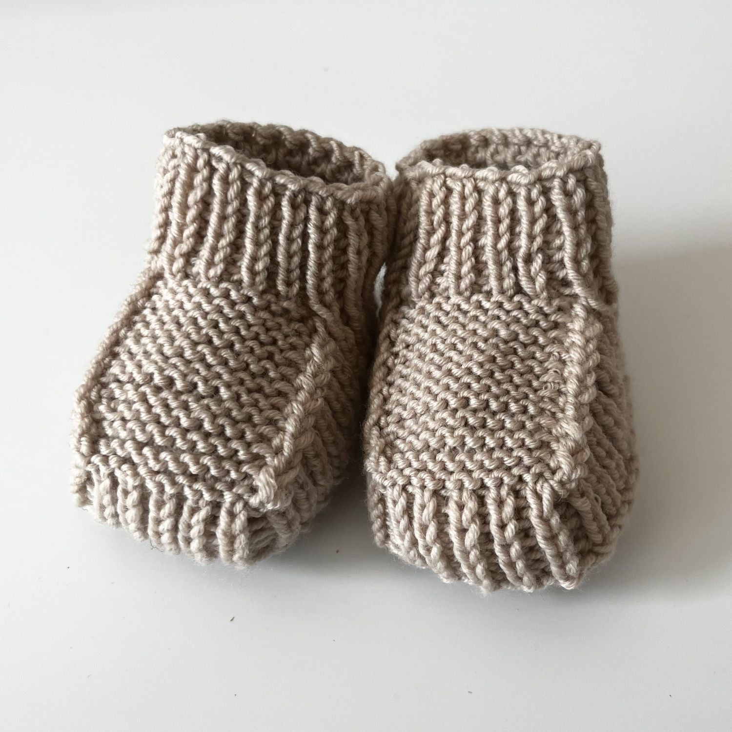 Strickschuhe aus Merinowolle