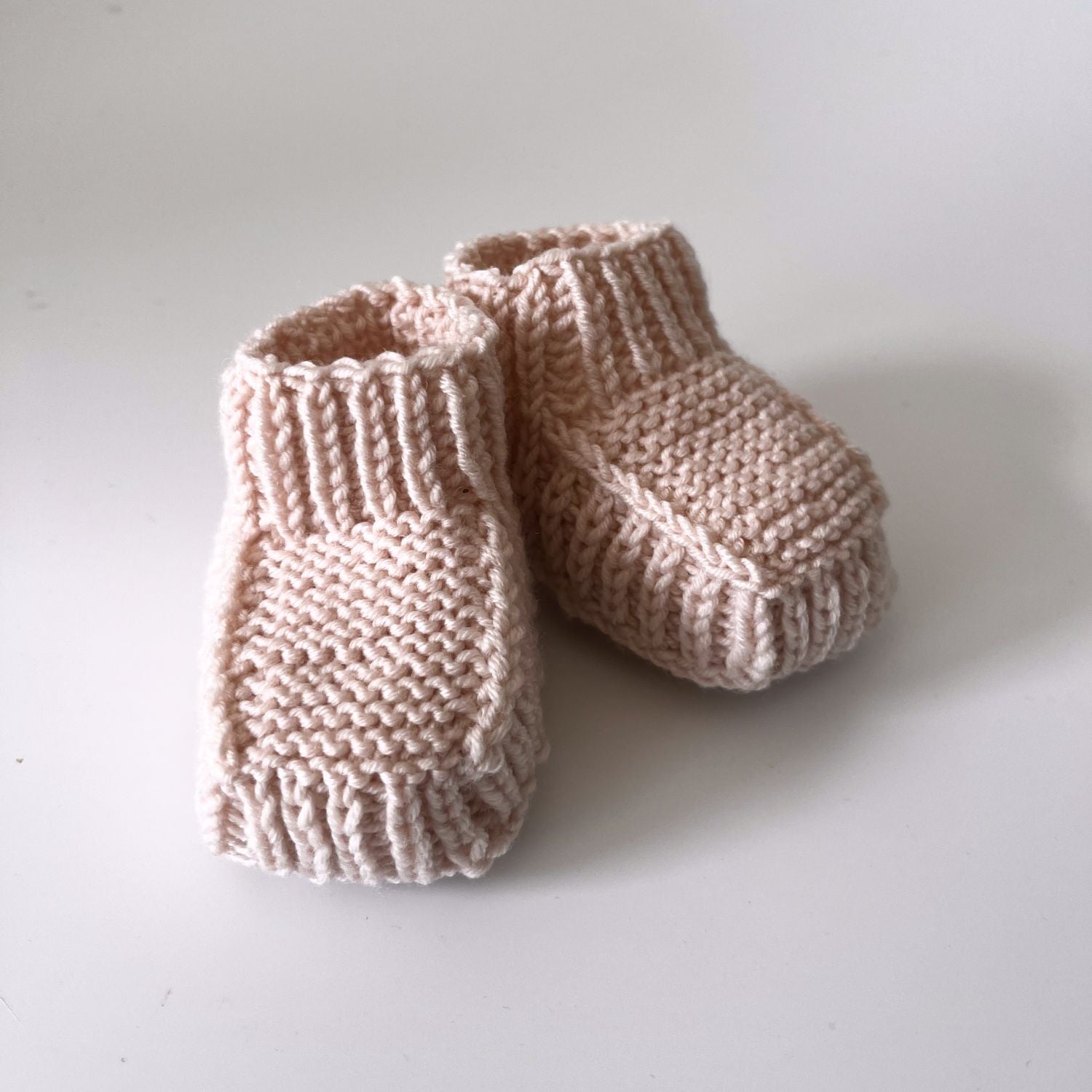 Strickschuhe aus Merinowolle