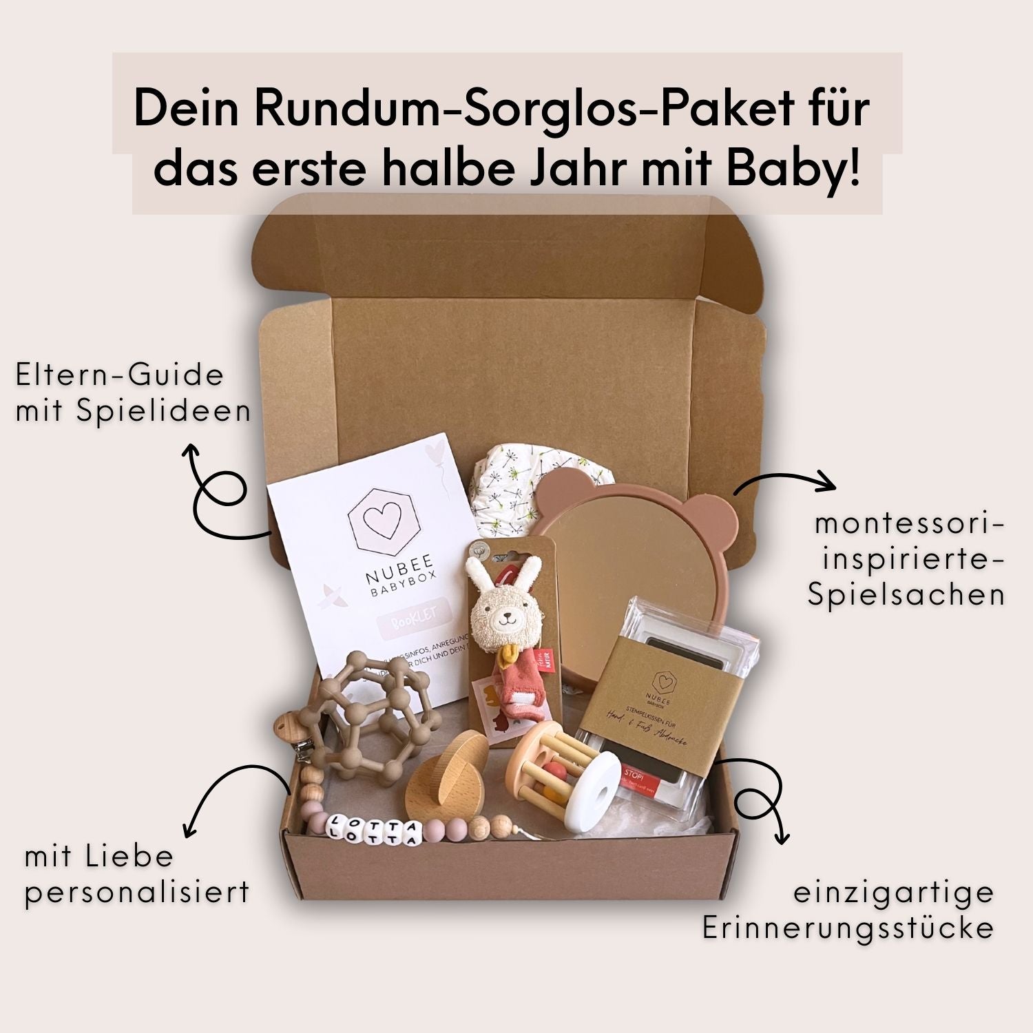 NUBEE BABYBOX 0-6 Monate