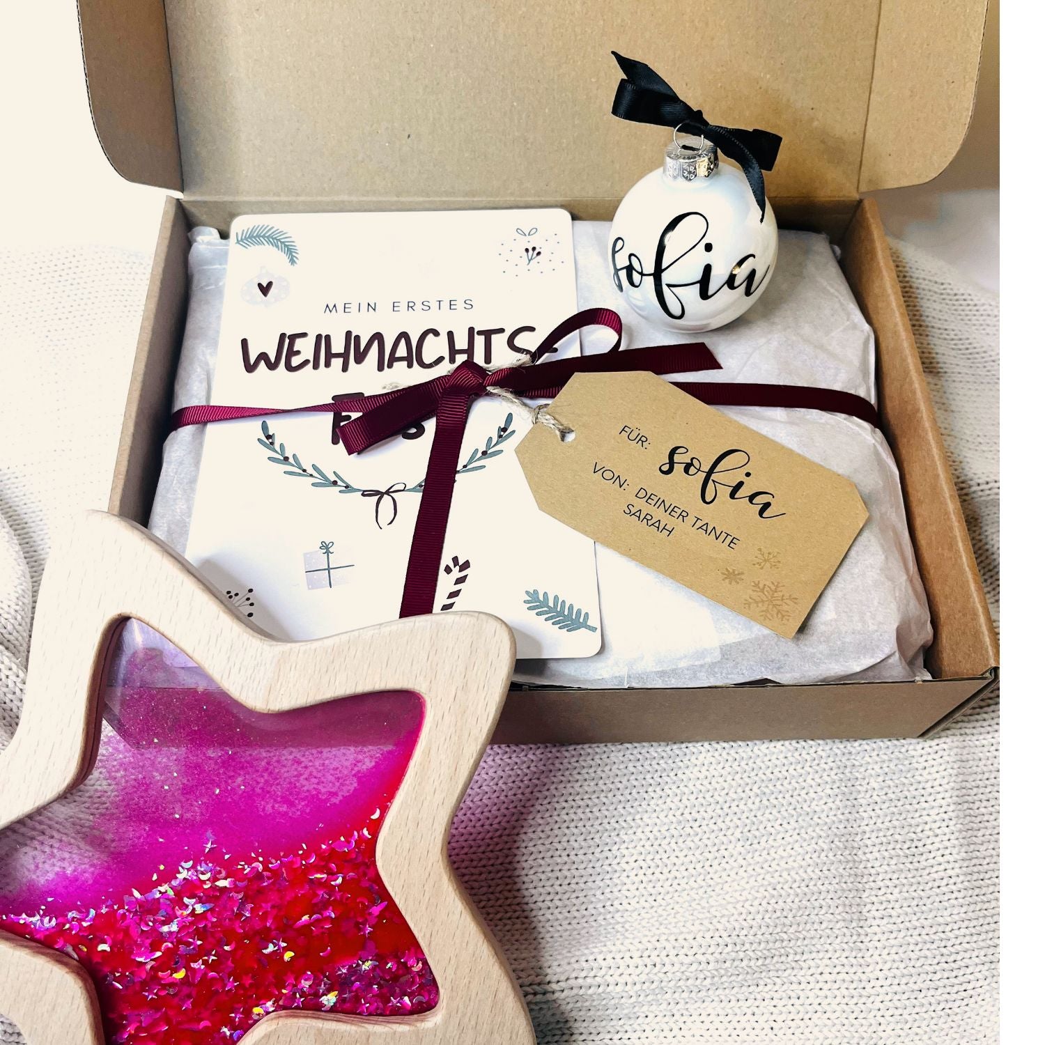 PERSONALISIERTE WEIHNACHTSBOX