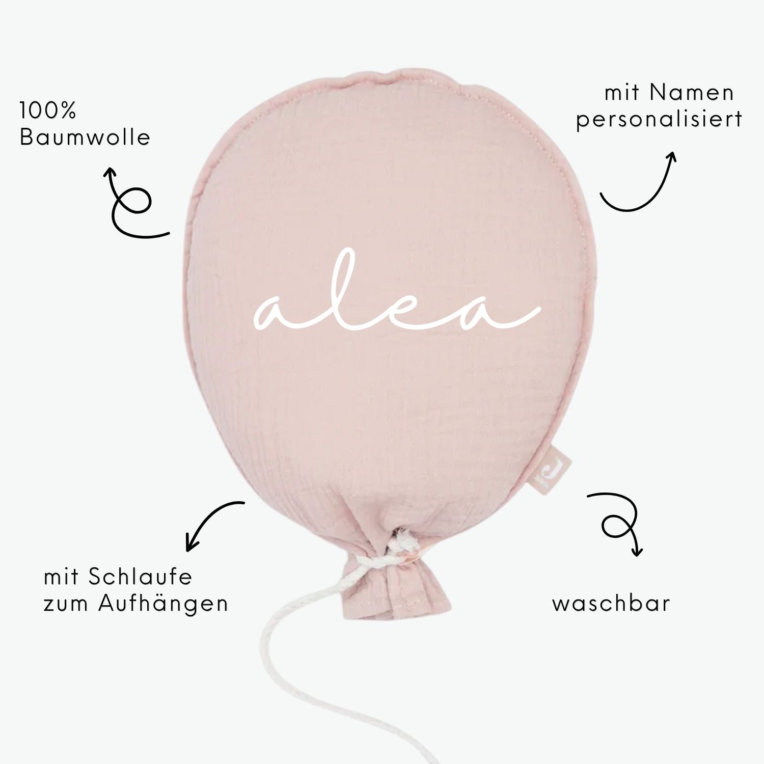 Ballon mit Namen