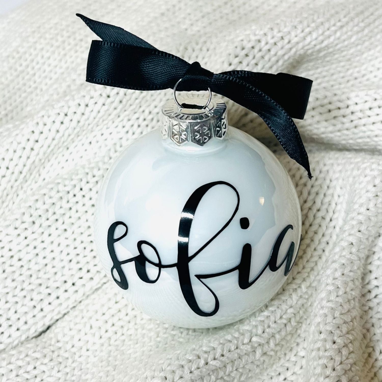 PERSONALISIERTE WEIHNACHTSKUGEL